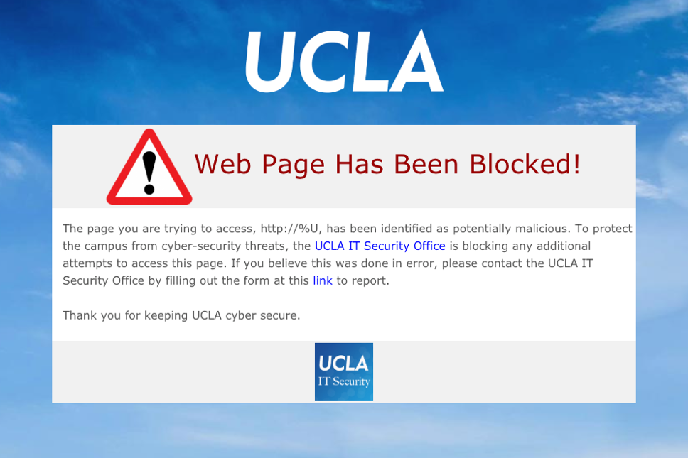 ucla-webpage-blocked